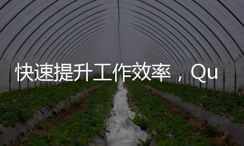 快速提升工作效率的利器——QuickQ让你事半功倍